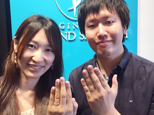 シンプルだけれども華やかさがあるデザインが気に入っています_315