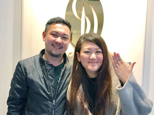 ダイヤモンドの輝きにときめきを感じました_617