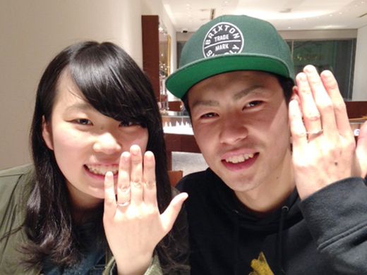 結婚指輪がシンプルですごく気に入っています_204