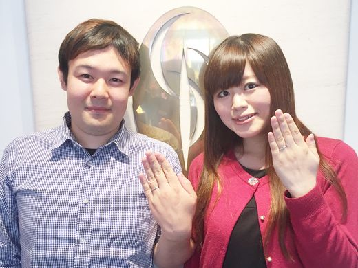 マリッジリングの種類が豊富だったので自分の好みのリングに出会えました_170