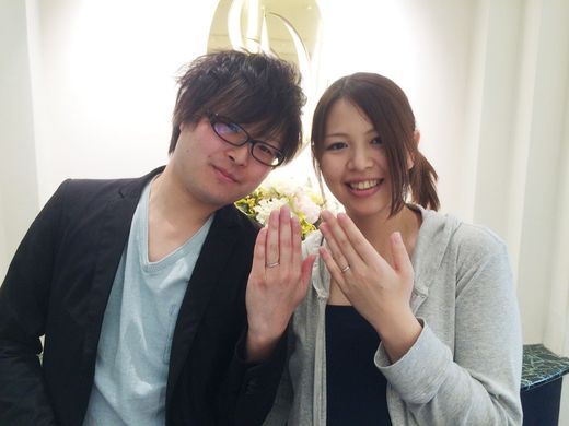 お互いに満足する指輪を選ぶことが出来たのでとても感謝しています_229