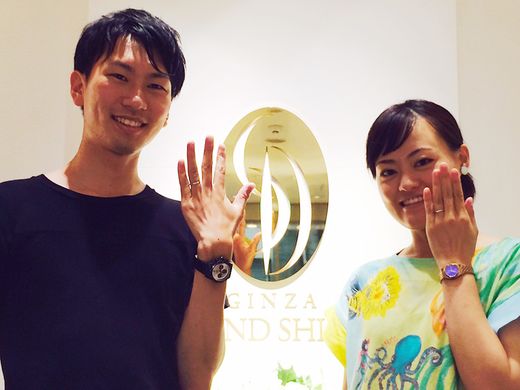 自分の希望通りの結婚指輪にしてもらったので、全部お気に入りです_418