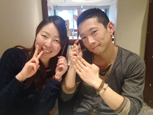 多くの種類から選ぶことが出来、ダイヤモンドの輝きが素敵でした_187