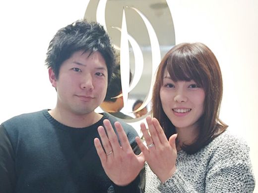 つや消しでおそろいのデザインに仕上がってて満足です_124