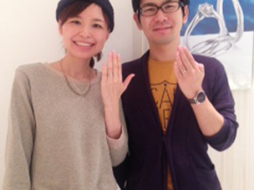 ダイヤモンドの品質と輝き、リングデザインが気に入りました_70