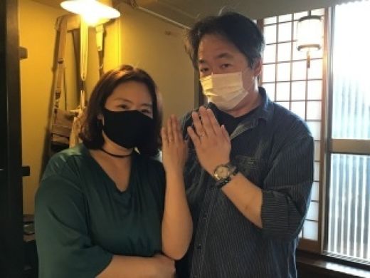 素敵なデザインの指輪をありがとうございます。
