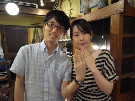 素敵な指輪になってよかったです！