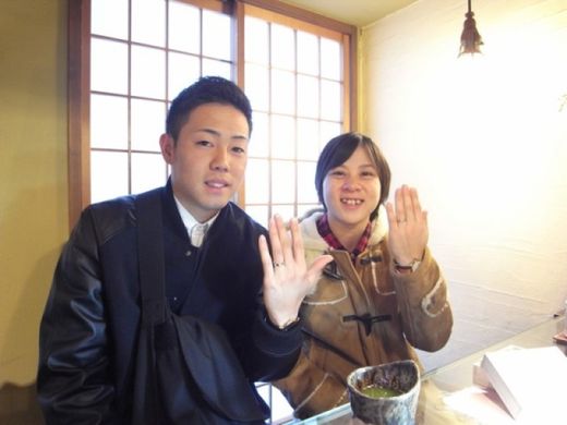 想い出になる良い指輪に出会えました!! 〜ichi渋谷店〜