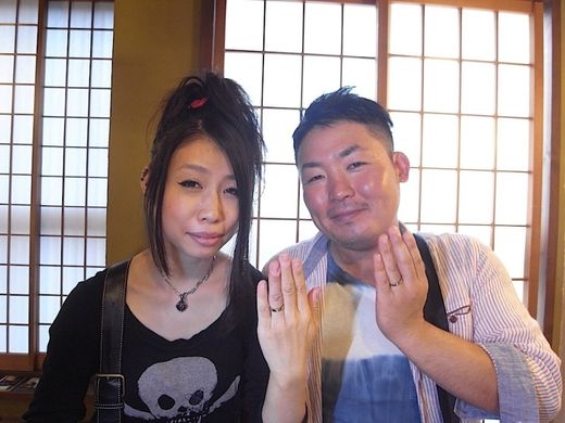 素敵なリングをこれからも大切にしてゆきます。 〜ichi渋谷店〜