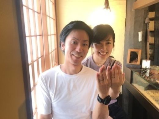 素敵な指輪をありがとうございます!大切にします!!