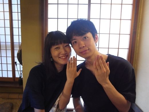 思いにピッタリなリングを作って頂きました。