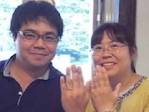 素敵な指輪が完成して嬉しいです♡
