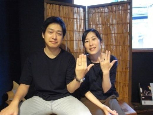 どんなデザインにするか悩みましたが、唯一のものが出来てとても気に入りました。