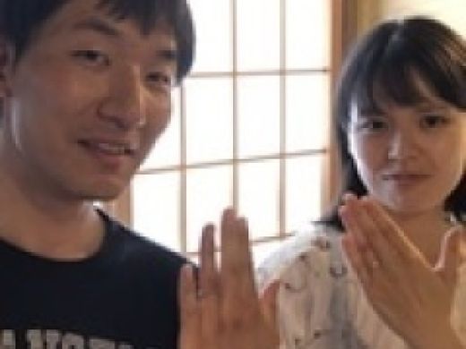 ゆびわも接客もとても素敵でした。ありがとうございます。