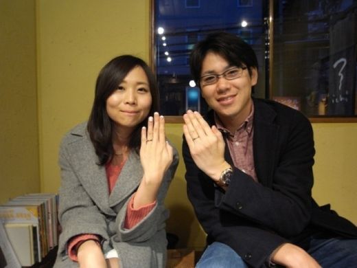 店員さんに相談にのってもらって一(イチ)から自分たちだけの結婚指輪をつくれました!〜ichi大阪店〜
