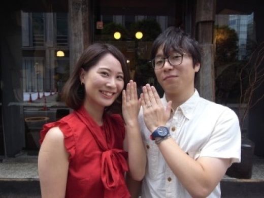 素敵な空間でとても楽しく、仕上がりには夫婦共に大満足です!!!