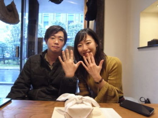 素敵な指輪に仕上げて下さり、 ありがとうございました!