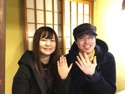 仕上がりがとても素敵で一生大切にできそうなリングです。〜ichi渋谷店〜
