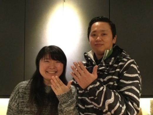 ichiならではのデザインに一目惚れし指輪の依頼をさせて頂きました。