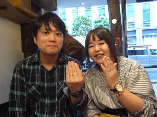 素敵なリングが出来ました!
