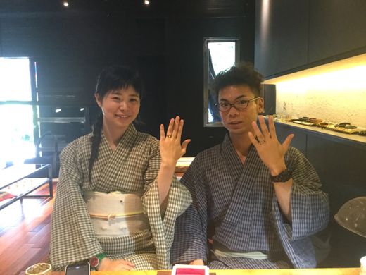 仕上がりを見て大満足でした!!