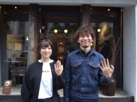 素敵なリングをありがとうございます!!