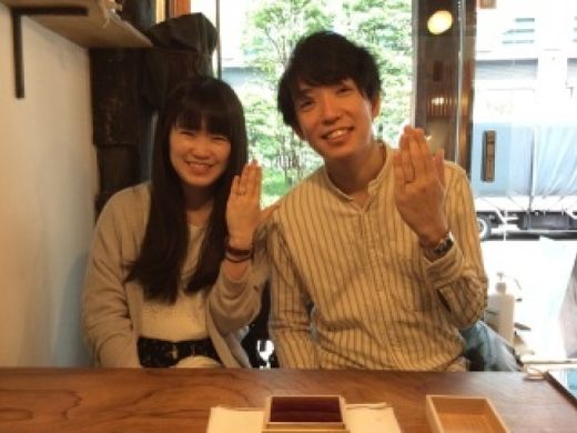 とっても素敵な指輪と出会うことができました