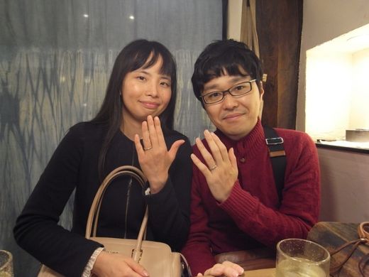 イメージ以上の素敵な指輪ができました。ありがとうございました。^_^