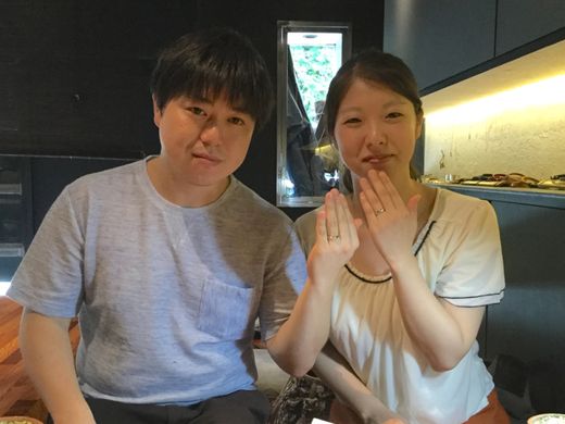 自分たちだけのオリジナルティ溢れる指輪