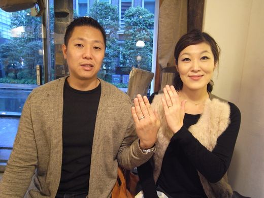 安心して指輪をお願いできました。 〜ichi銀座店〜