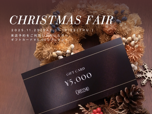 ✽ 2025 Xmas Fair ✽ 11月29日(土）より開催
