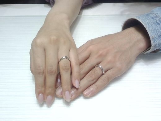 指輪探しがスムーズに進めることができました