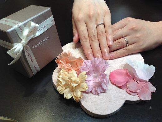 一生の買い物をトレセンテさんでお願いさせてもらい、とっても嬉しかったです♡