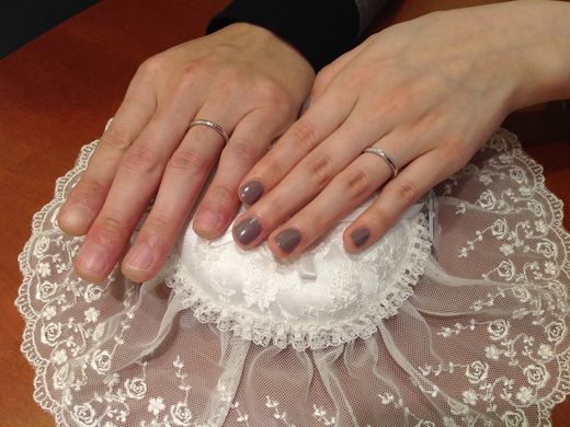 楽しく指輪選びができました！