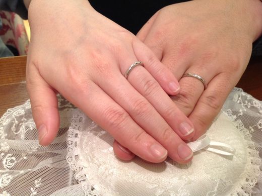 気に入る指輪が見つけられた