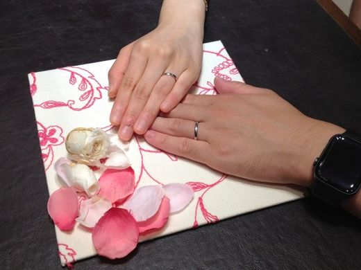 一生に一度の指輪選びが素晴らしいものになりました！