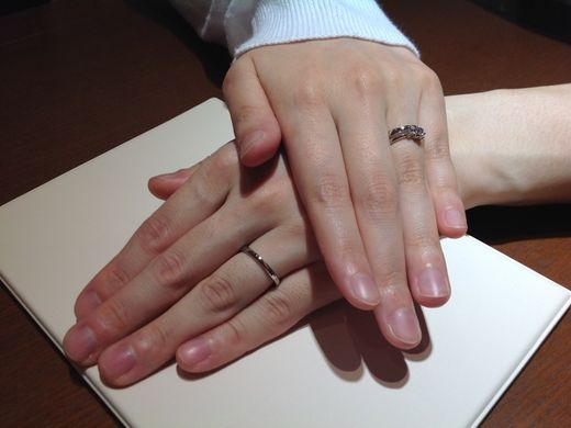 指がキレイだとほめていただけたのもとても嬉しかったです。