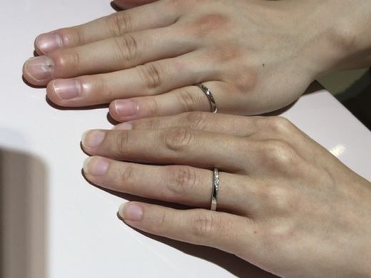 つけた時のフィット感やプラチナの品質がいいなと感じました