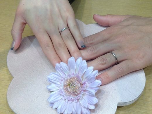 気に入った指輪を見つける事ができ嬉しかったです