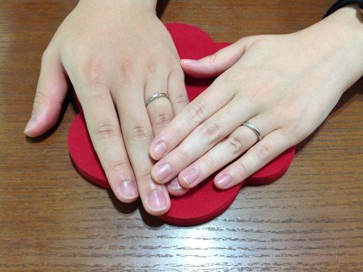 ここで見た指輪が1番テンションが上がりました