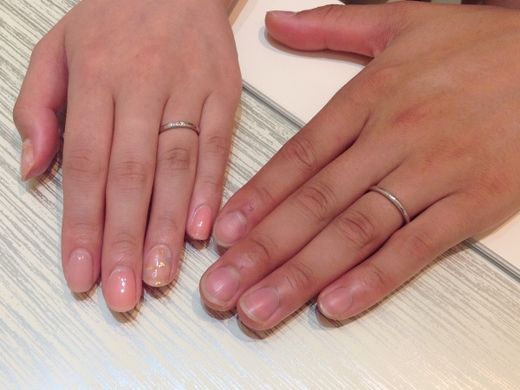 プラチナの輝きと付けごこち、とても気に入りました