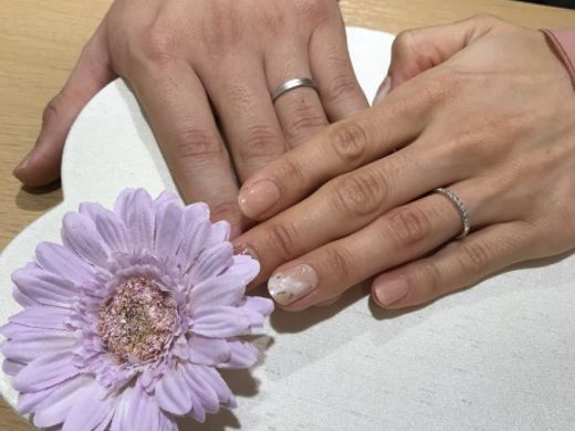 一生大切につけたいと思います