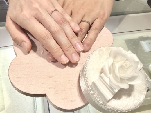 ピンクダイヤモンドがとても素敵でした