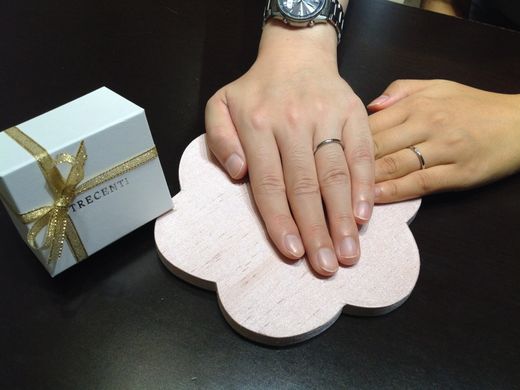 指輪の着け心地