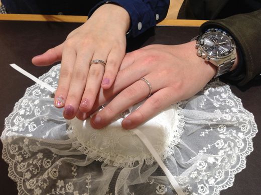 着けたときに心地良い感じだったので