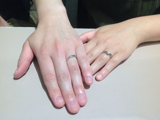 結婚指輪も絶対トレセンテで