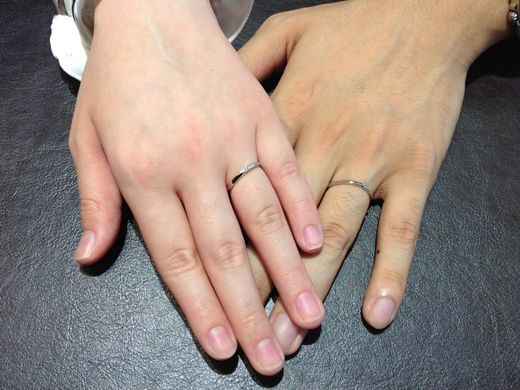 良い指輪をお迎えできて嬉しいです。