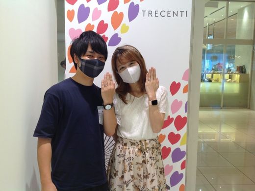 「これだ」と思えるリングに出会えた