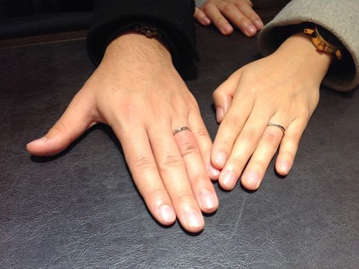 良い指輪に出会うことが出来ました