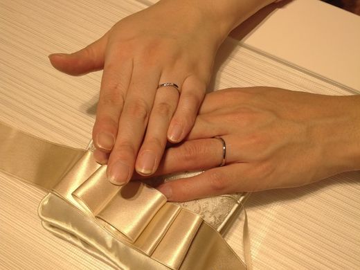 素敵な結婚指輪が購入できて満足です
